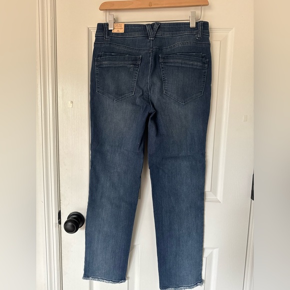 Democracy "Ab"solution High Rise Slim Straight Jeans - Size 6 - NWT - Picture 7 of 10